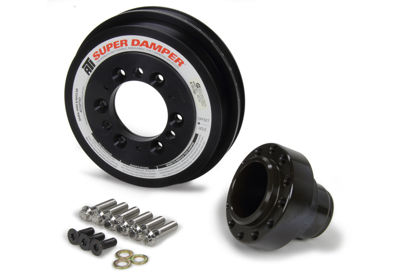 ATI Performance 918857 Chevy LT1 Harmonic Damper 4&6 - Groove ATI Performance 918857