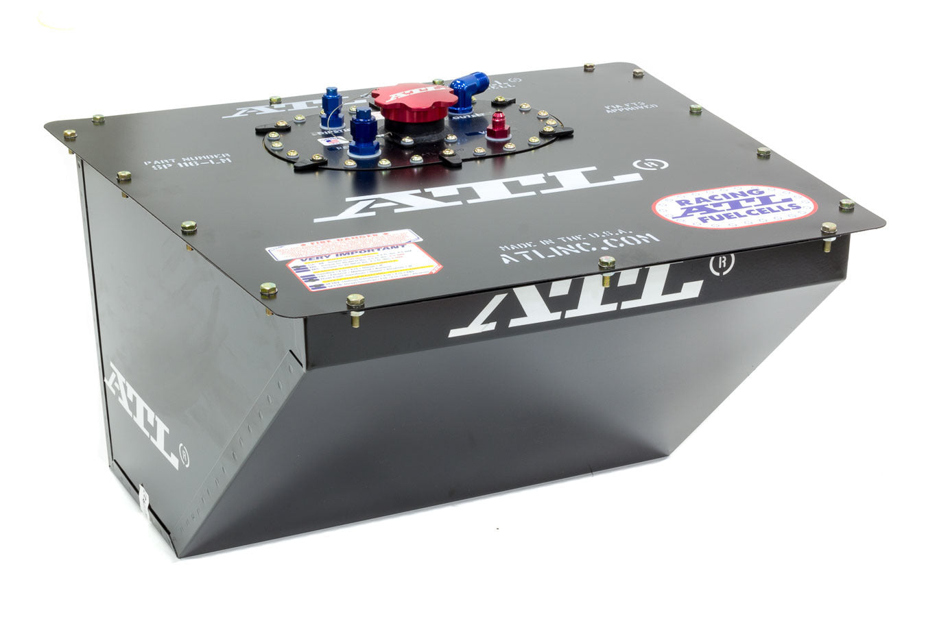 ATL Fuel Cells SC-AA-310 16 Gallon ATL Black Wido w Sports Cell For Dirt L ATL Fuel Cells SC-AA-310
