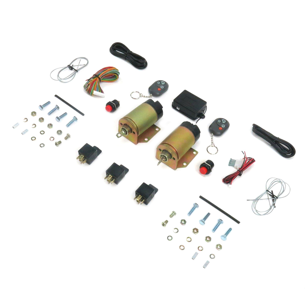 AUTO-LOC AUTSVPRO34 4 Function 35lbs Remote Shaved Door Popper Kit AUTO-LOC AUTSVPRO34