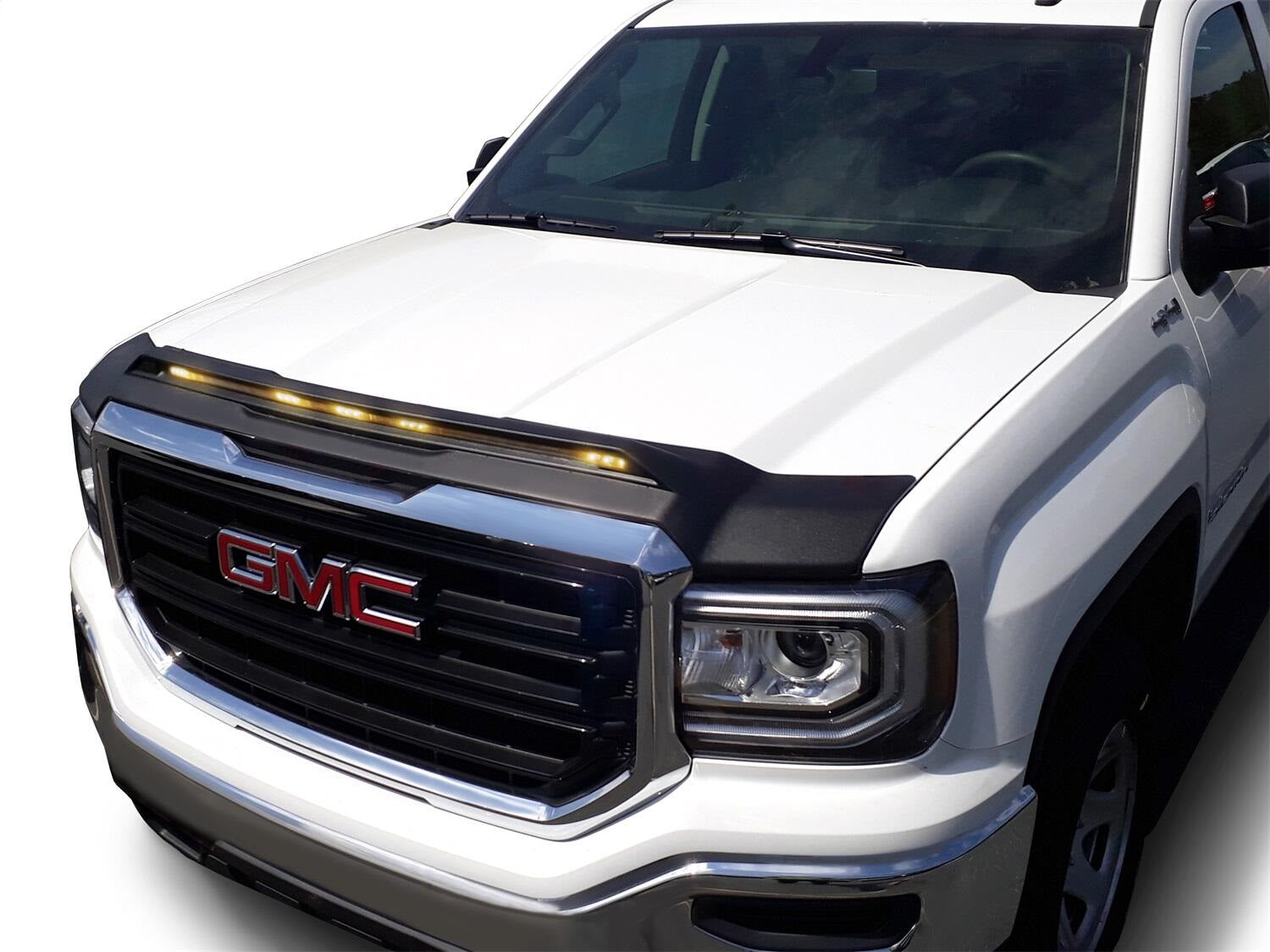 Auto Ventshade (AVS) 753075 Aeroskin LightShield™ Hood Protector; Black; Low Profile; Auto Ventshade (AVS) 753075
