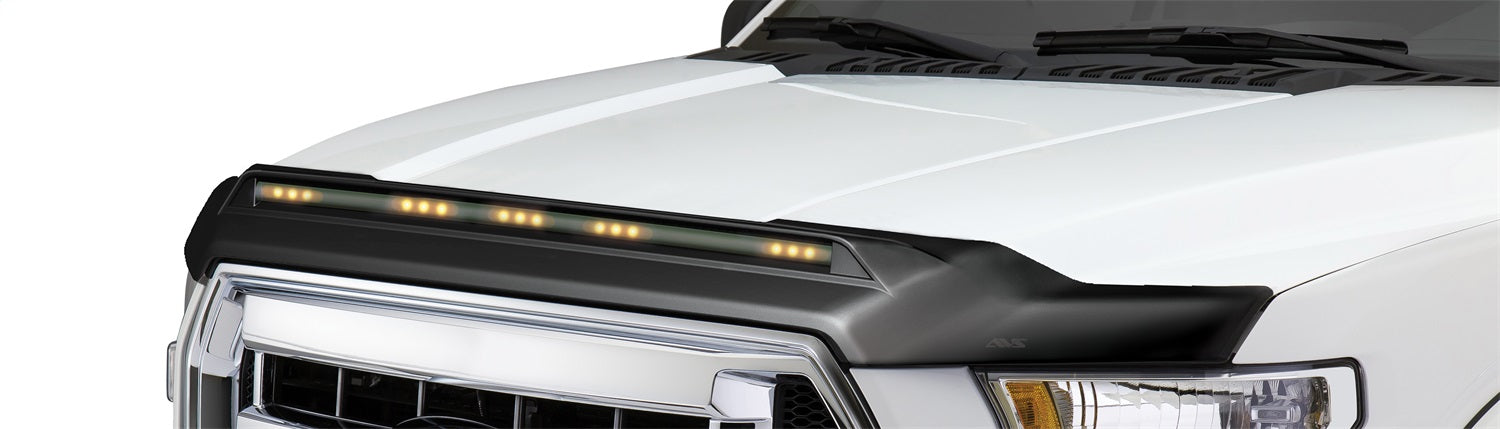 Auto Ventshade AVS 753163 Aeroskin LightShield™ Hood Protector; Black; Low Profile; Auto Ventshade AVS 753163