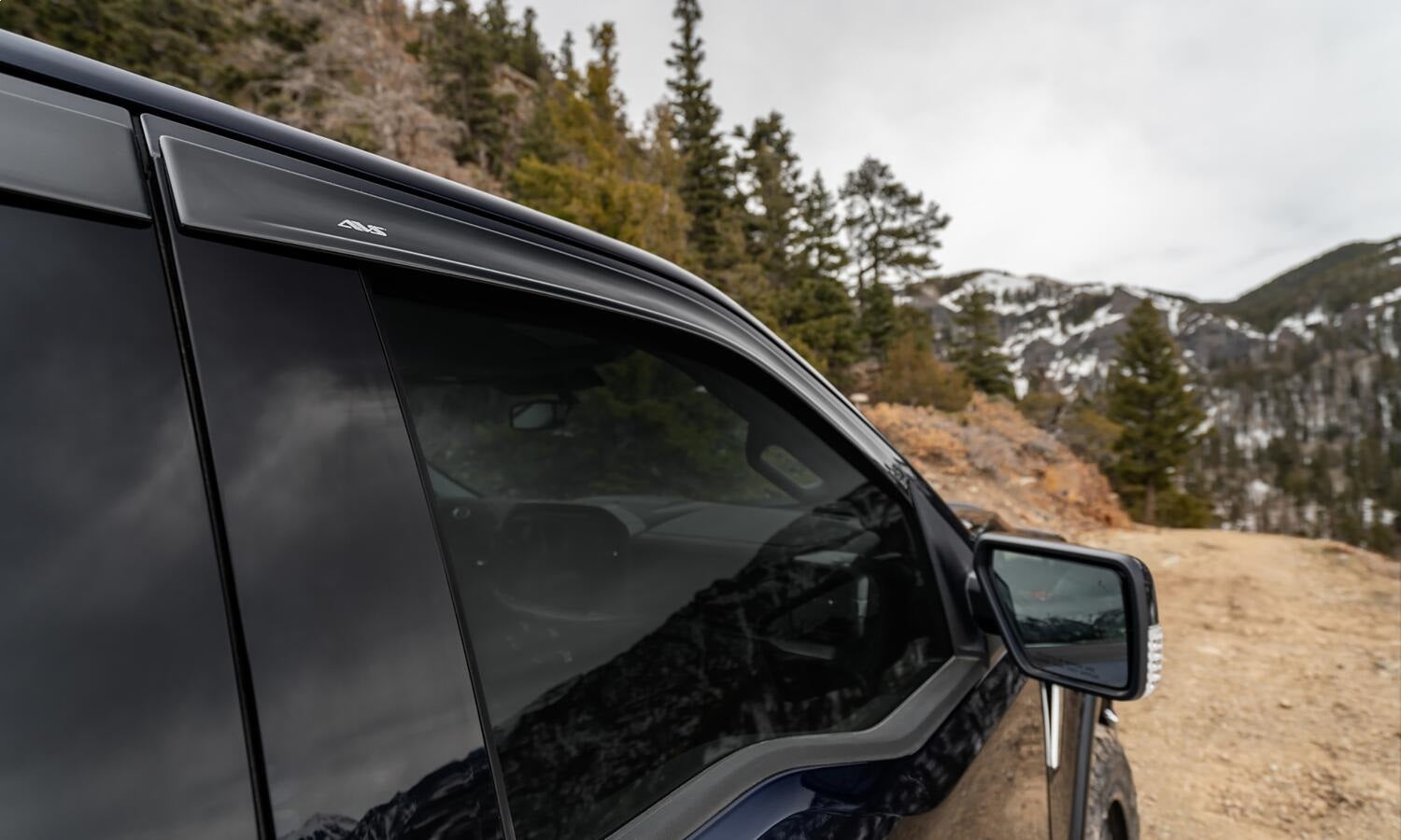 Auto Ventshade AVS 894110 Ventvisor® Low Profile Deflector 4 pc.; Smoke; Auto Ventshade AVS 894110
