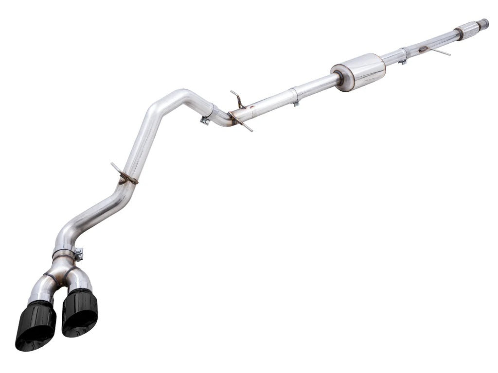 AWE Tuning 3015-23208 19-23 Silverado/Sierra Single Exhaust Black Tip AWE Tuning 3015-23208
