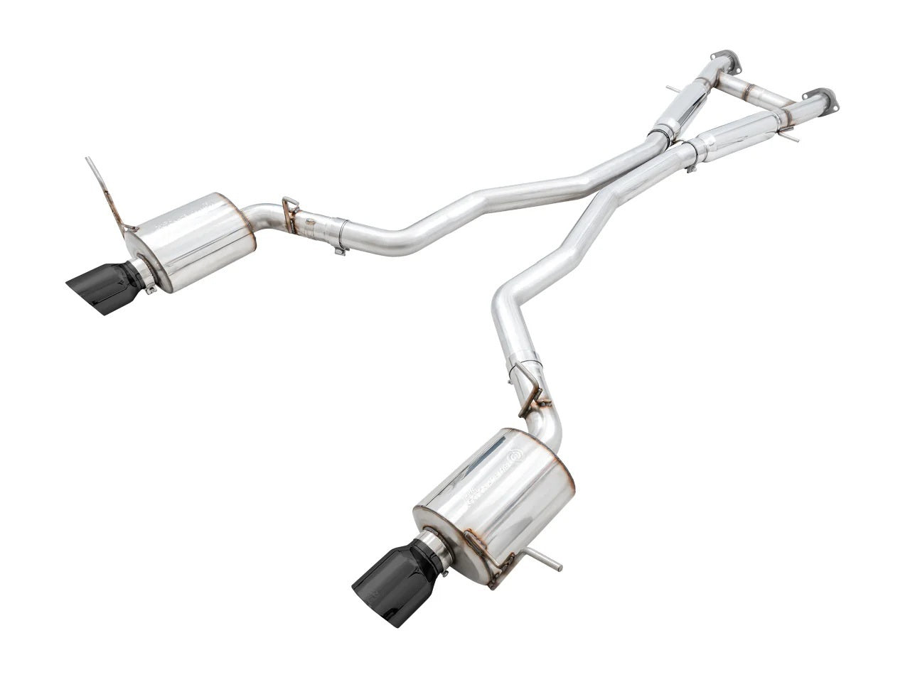 AWE Tuning 3015-33121 Jeep SRT WK2 Exhaust Dual Outlet Black Tips AWE Tuning 3015-33121