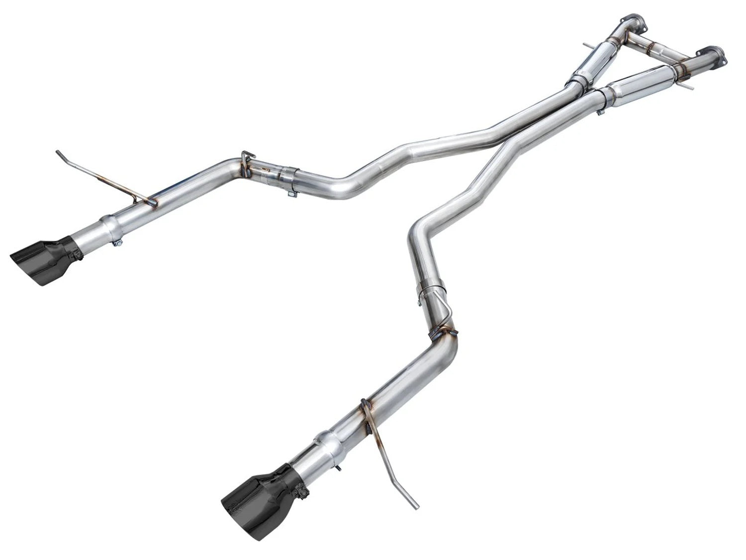 AWE Tuning 3020-33952 WD Durango 6.2 6.4 Exh Dual Outlet Black Tips AWE Tuning 3020-33952