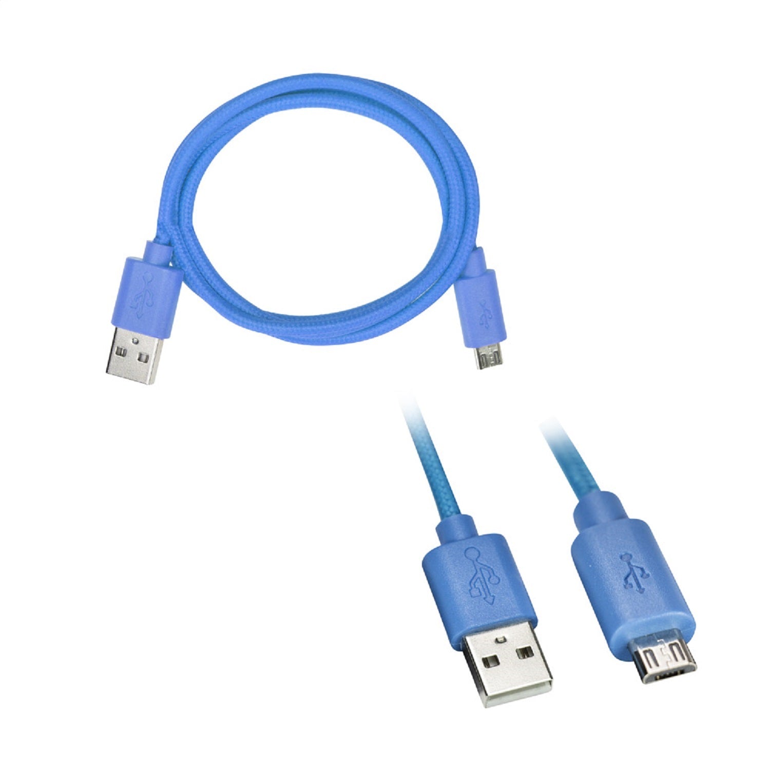 Metra Electronics AX-MICROB-BL Replacement Micro B Cable; Blue; 3 Feet; Metra Electronics AX-MICROB-BL
