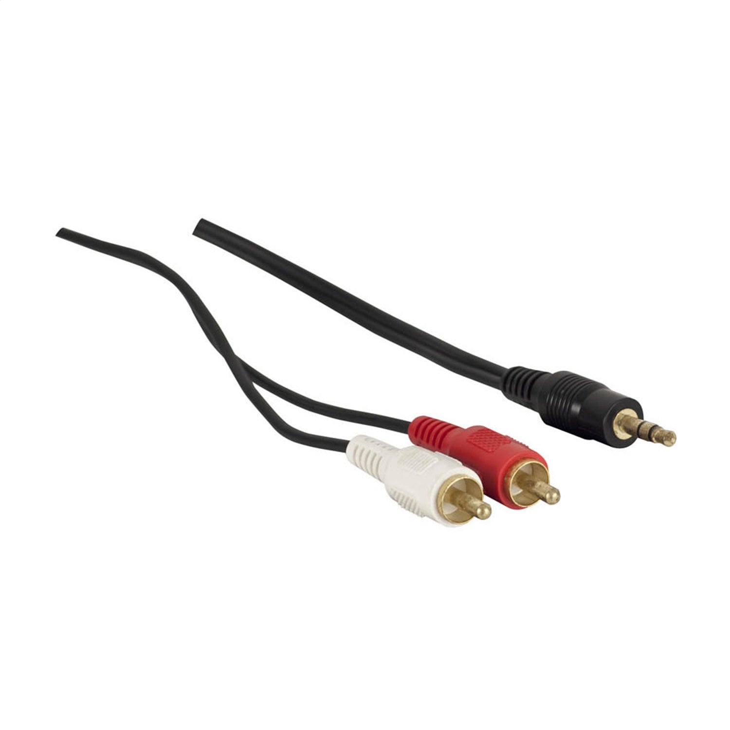 Metra Electronics AX35R-6 3.5 mm Male To RCA Male; 6 ft.; Metra Electronics AX35R-6