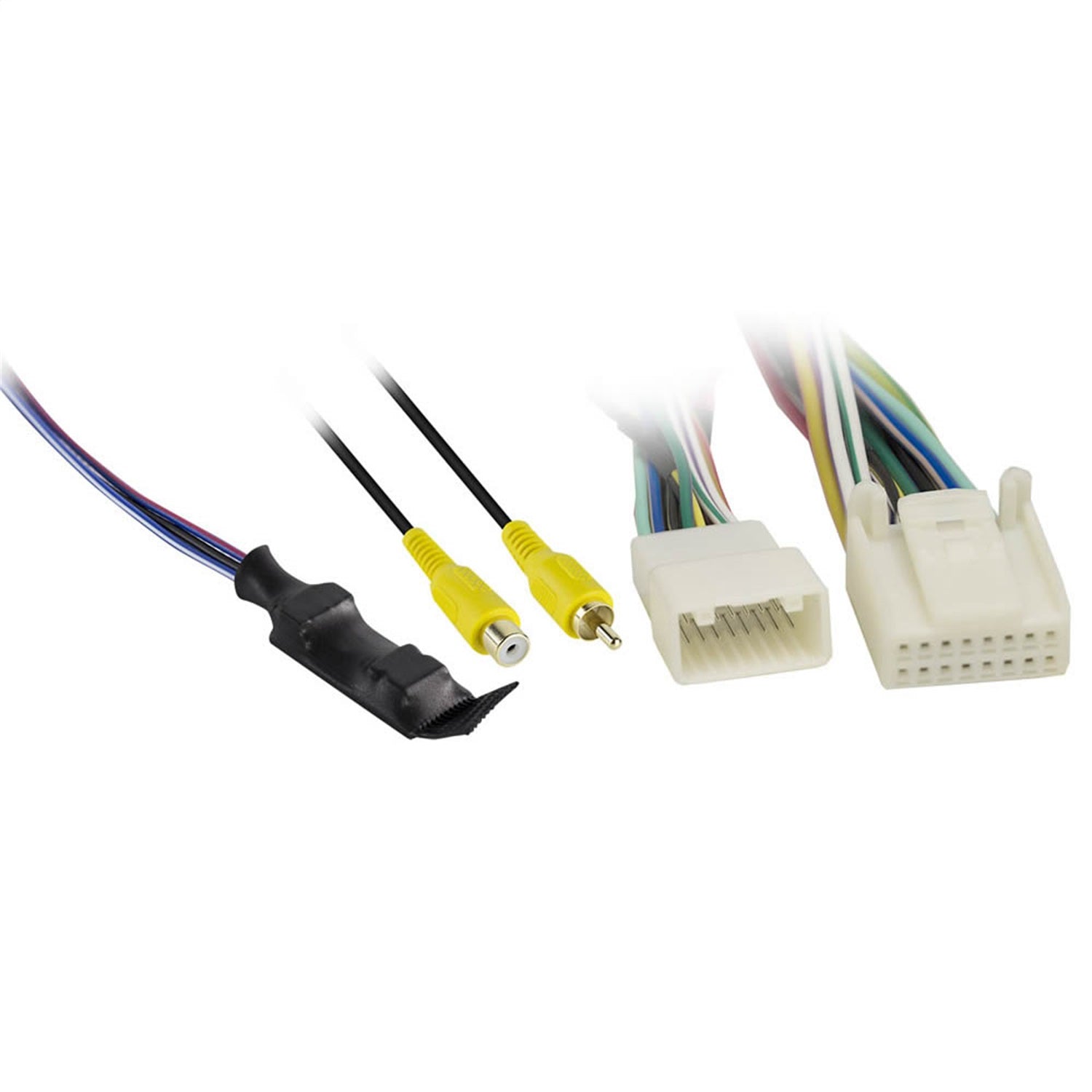 Metra Electronics AXBUCH6V-HK2 Radio Backup CAM Wiring Harness; w/o NAV; Includes 12 Volt To 6 Volt Converter; Metra Electronics AXBUCH6V-HK2