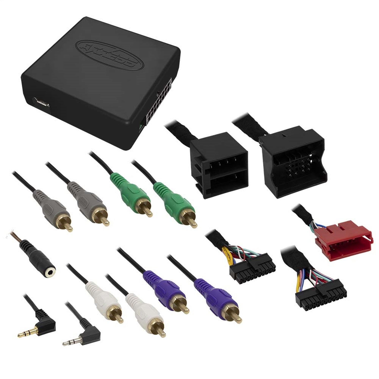 Metra Electronics AXTC-AU12 Non-Amplified And Amplified Data Interface w/SWC; w/All Major Radio Brands; Metra Electronics AXTC-AU12