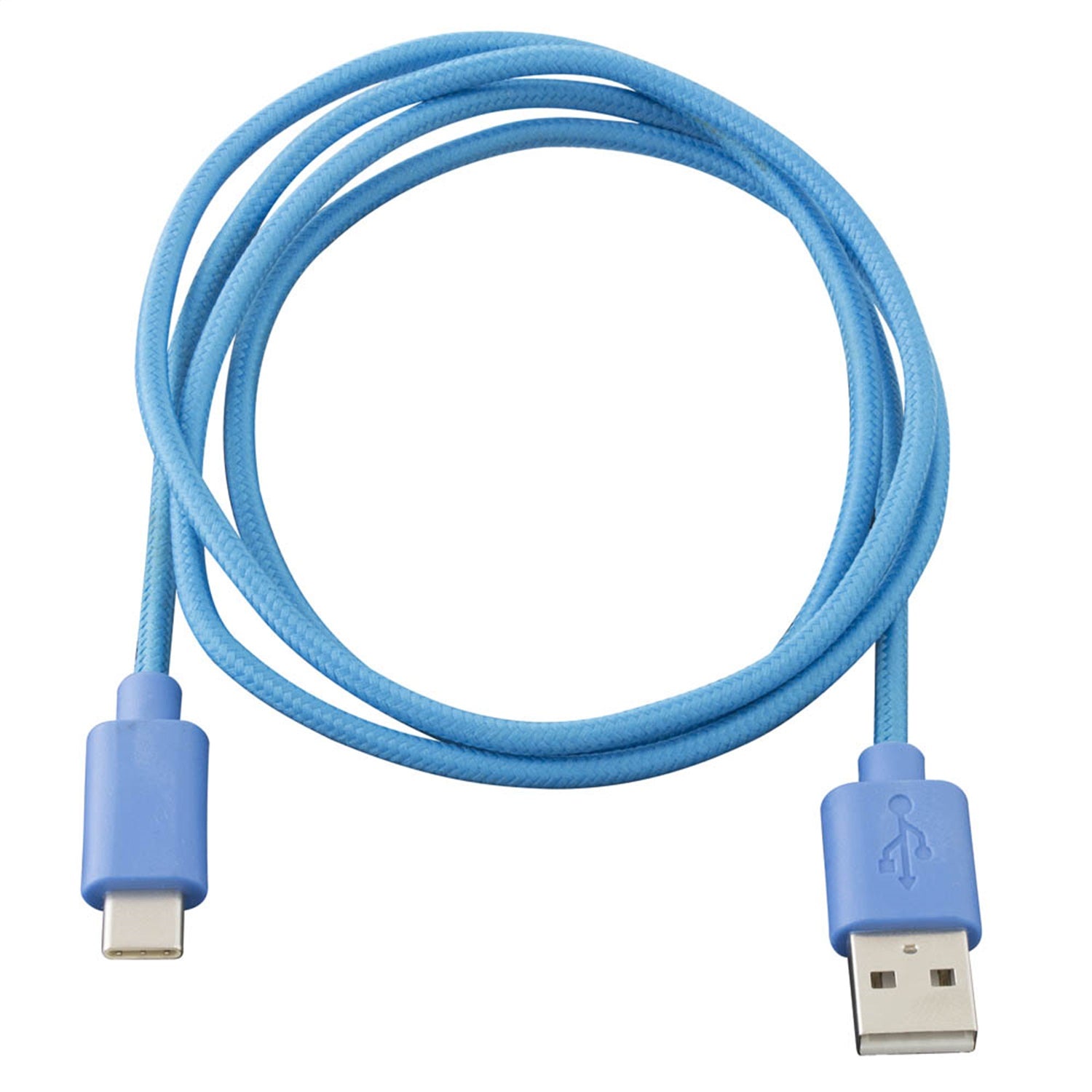 Metra Electronics AXUSBC-BL USB Type C Cable; 3 ft.; Blue; Metra Electronics AXUSBC-BL