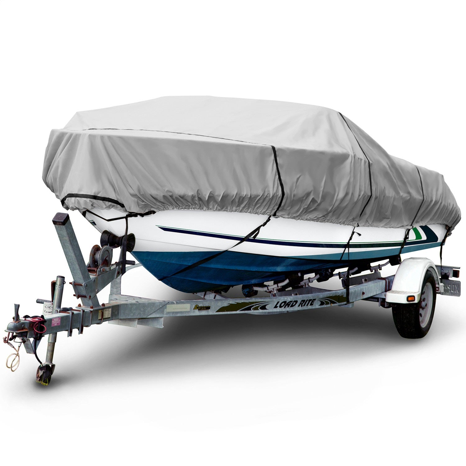Budge B-1231-X4 1200 Denier Center Console V-Hull Boat Cover Budge B-1231-X4