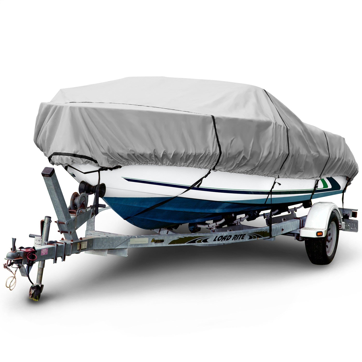 Budge B-601-X1 Budge 600 Denier V-Hull Boat Cover Budge B-601-X1