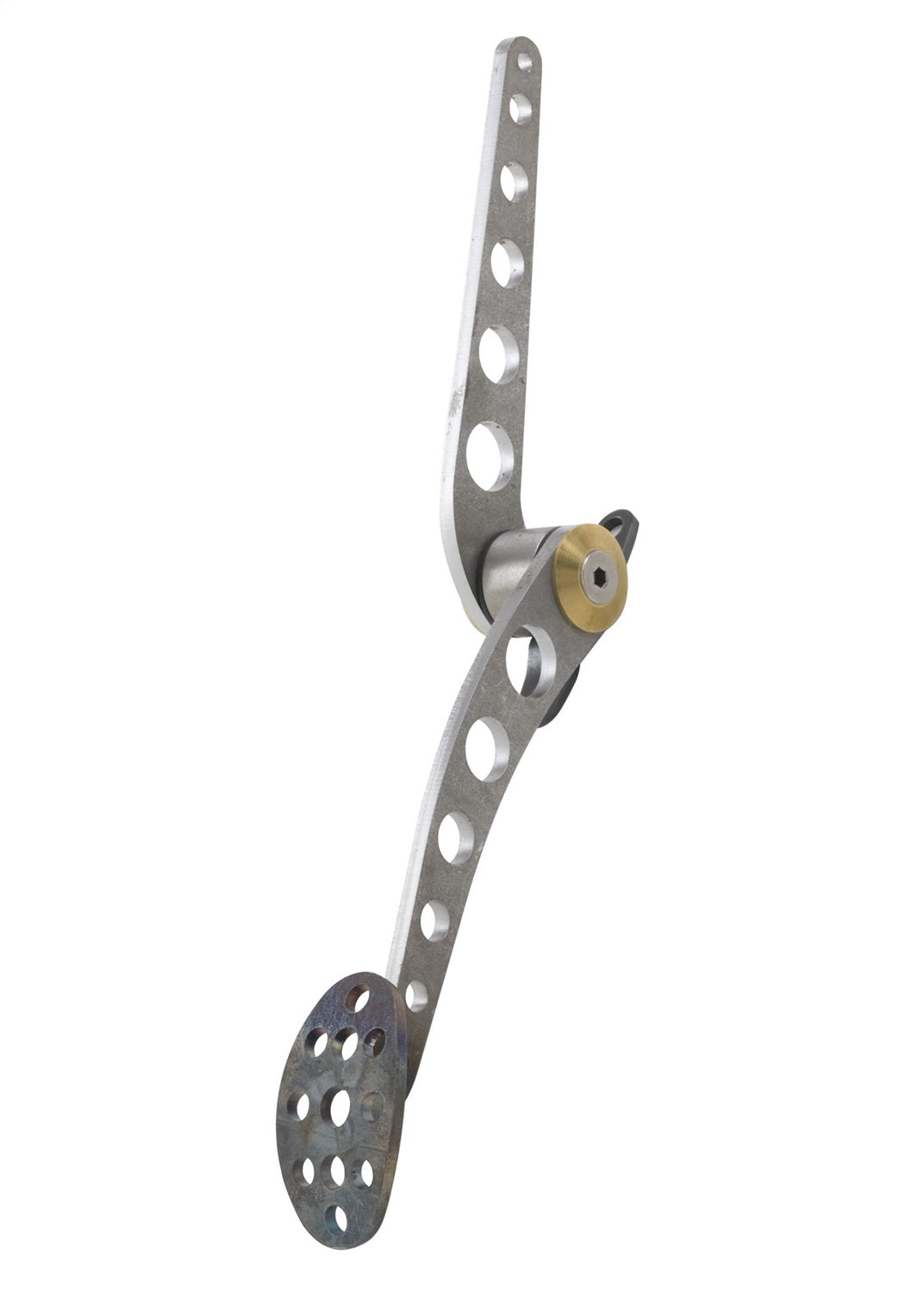 Lokar BAG-6154 Throttle Pedal Assembly; Lakester; Curved; Raw Finish; Lokar BAG-6154