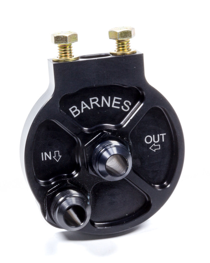 Barnes Systems 8926-10 Billet Filter Mount -10 Less Bracket Barnes Systems 8926-10