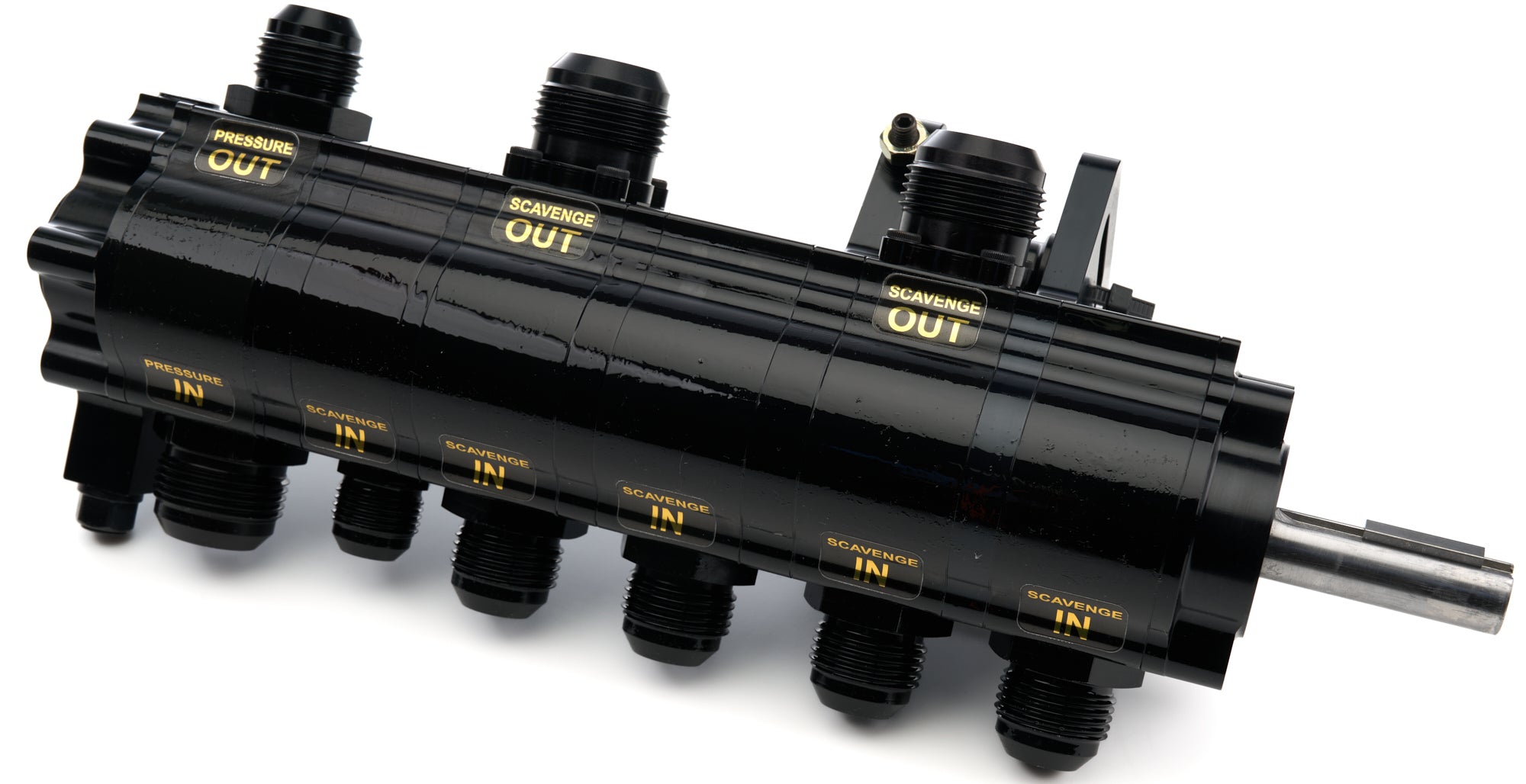 Barnes Systems 9017-6BRI 1.0 Oil Pump 6 Stage Belt Drive Rotor 1.375 1.0 LM Barnes Systems 9017-6BRI 1.0