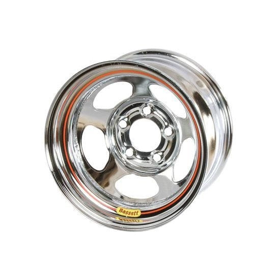 Bassett 50L53C Wheel 15IN X 10IN 3IN BS 5X5 Chrome Inertia Bassett 50L53C