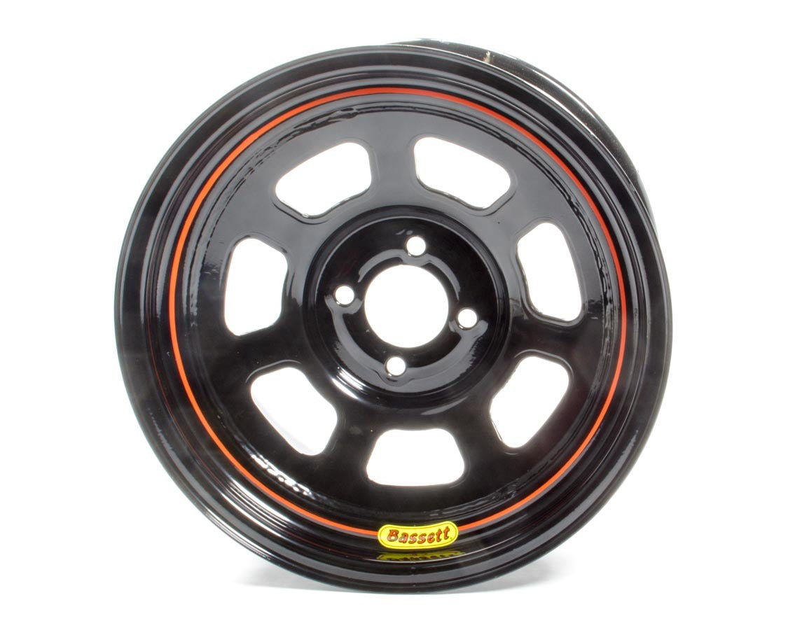 Bassett 58SH5 Wheel 15x8 D-Hole 4x100 mm 5in BS Black Bassett 58SH5