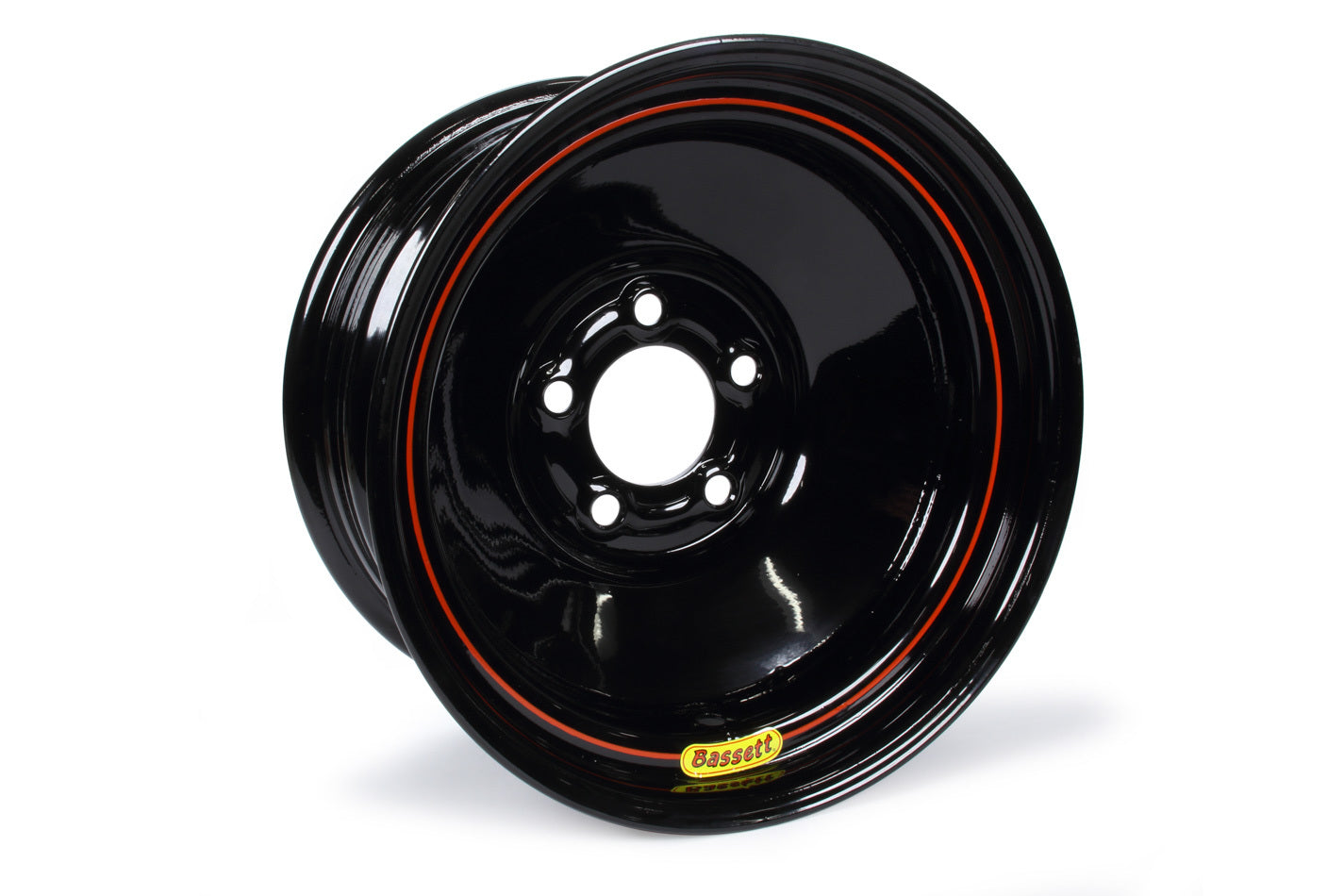 Bassett 58SOLID3 Wheel 15x8in Solid 5x5 3in BS Heavy L/R Bassett 58SOLID3