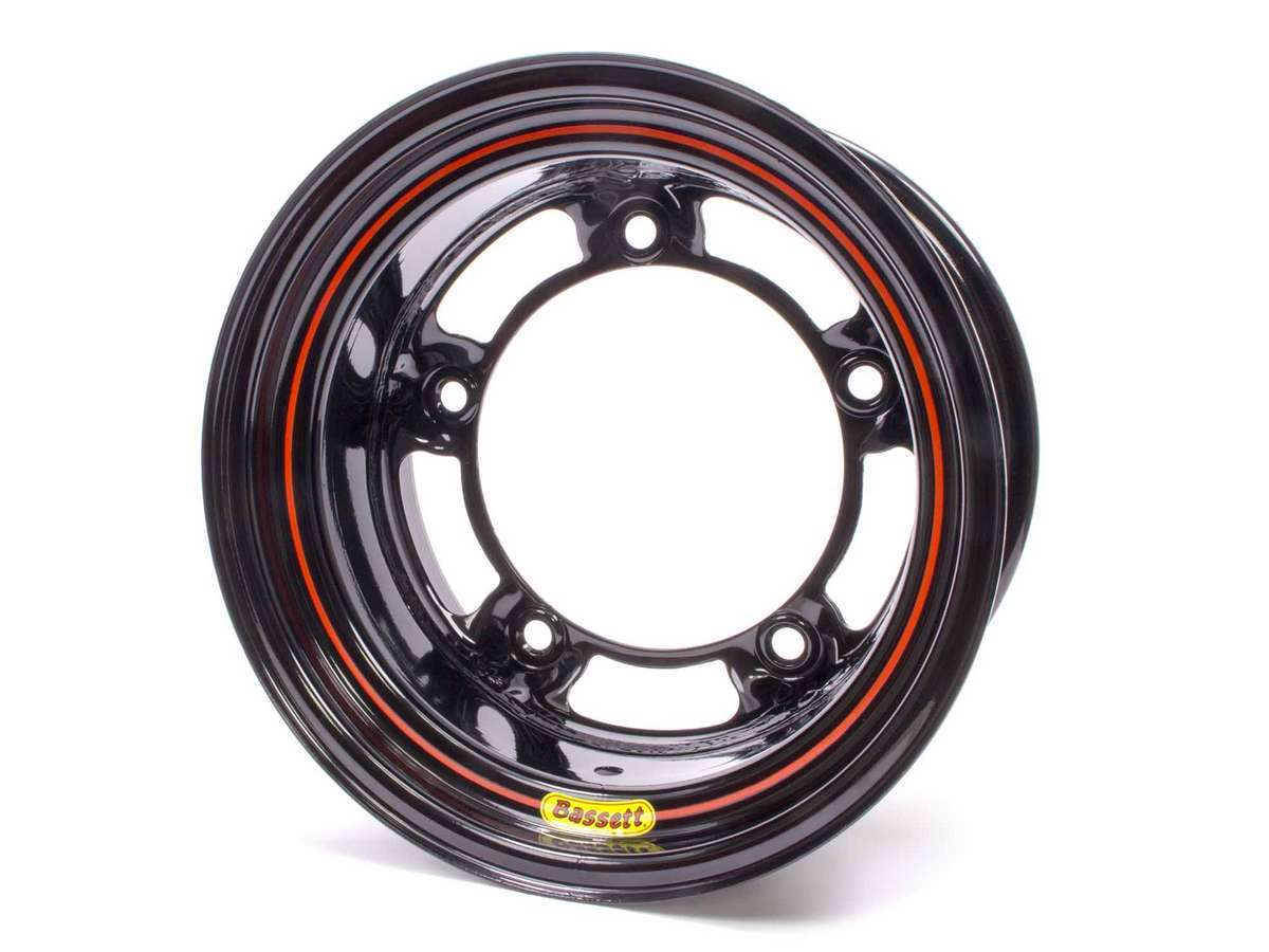 Bassett 58SR2 15x8 W/5 Black Spun Bassett 58SR2