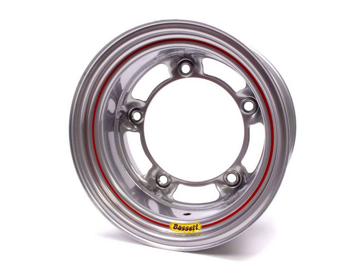 Bassett 58SR3S 15x8 W/5 Silver Spun Bassett 58SR3S