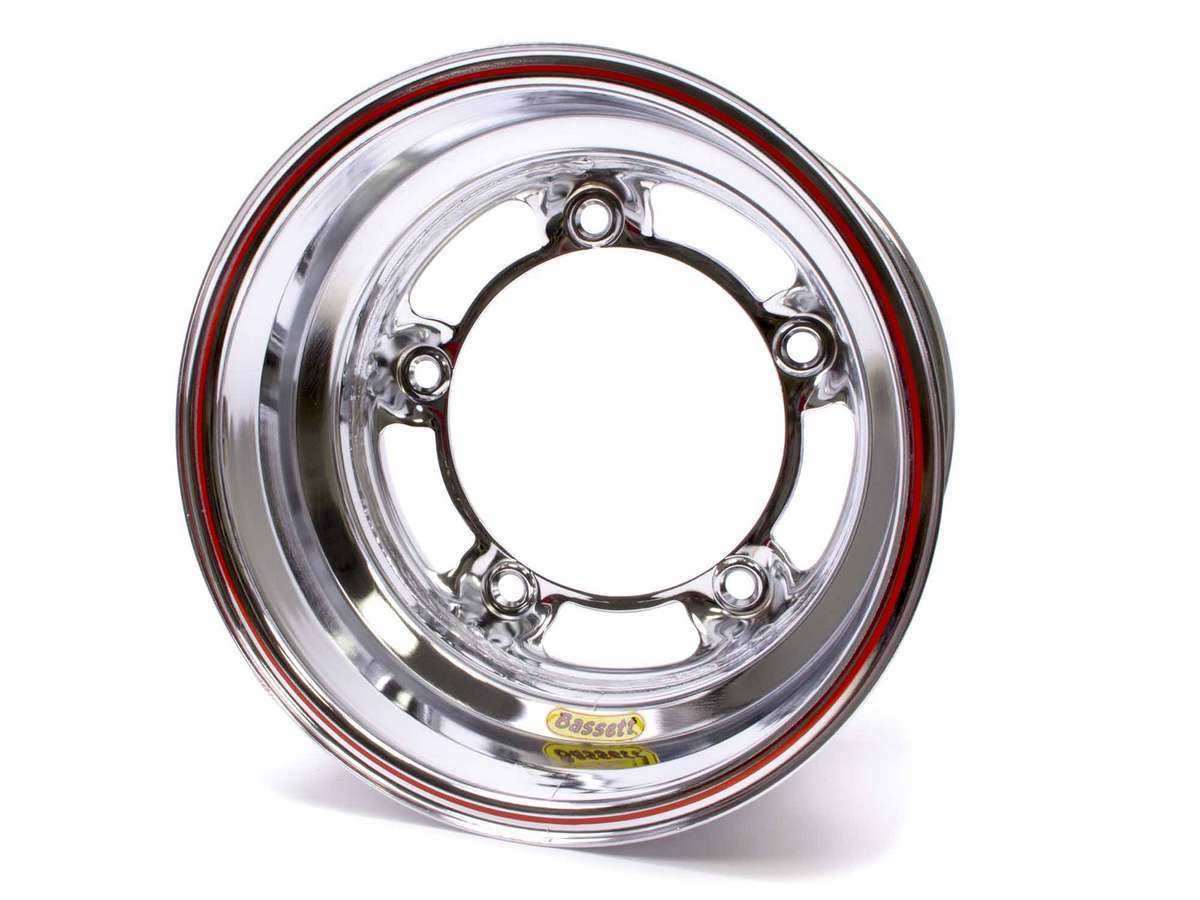 Bassett 58SR4C 15x8 W/5 Chrome Spun Bassett 58SR4C