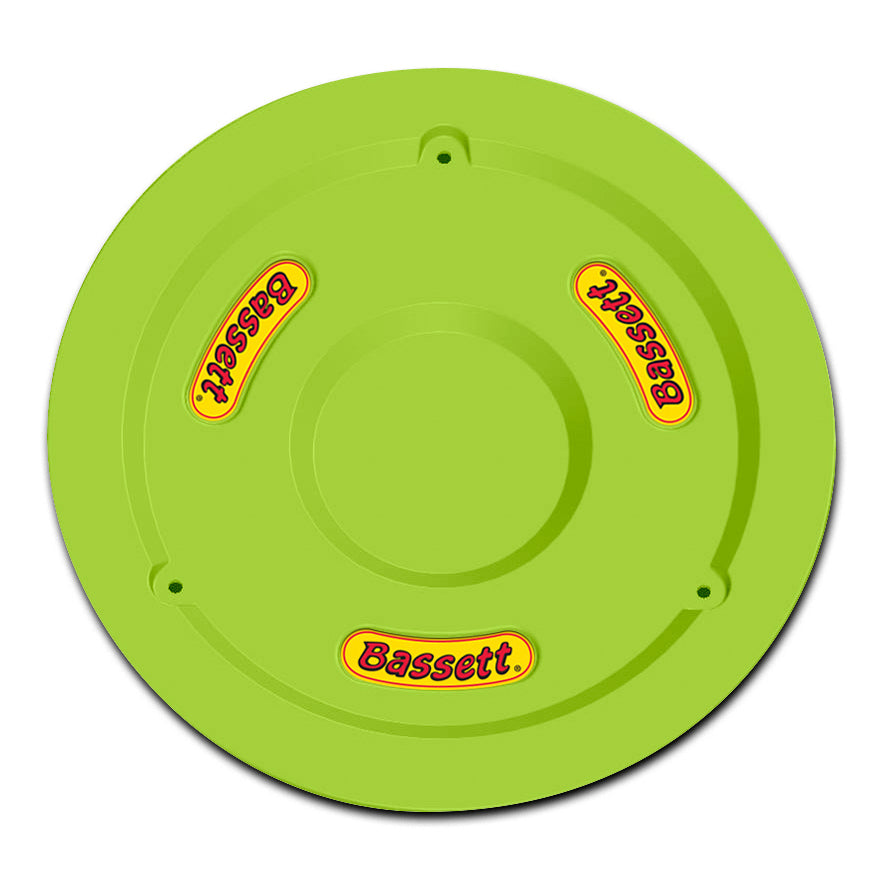 Bassett 5PLG-FLOYEL Wheel Cover 15in Yellow Fluorescent Bassett 5PLG-FLOYEL