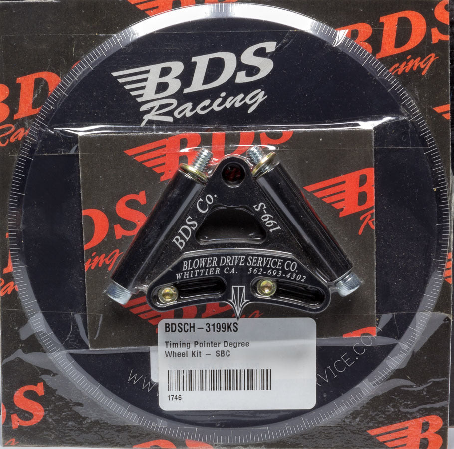 Blower Drive Service CH-3199KS Timing Pointer Degree Wheel Kit - SBC Blower Drive Service CH-3199KS