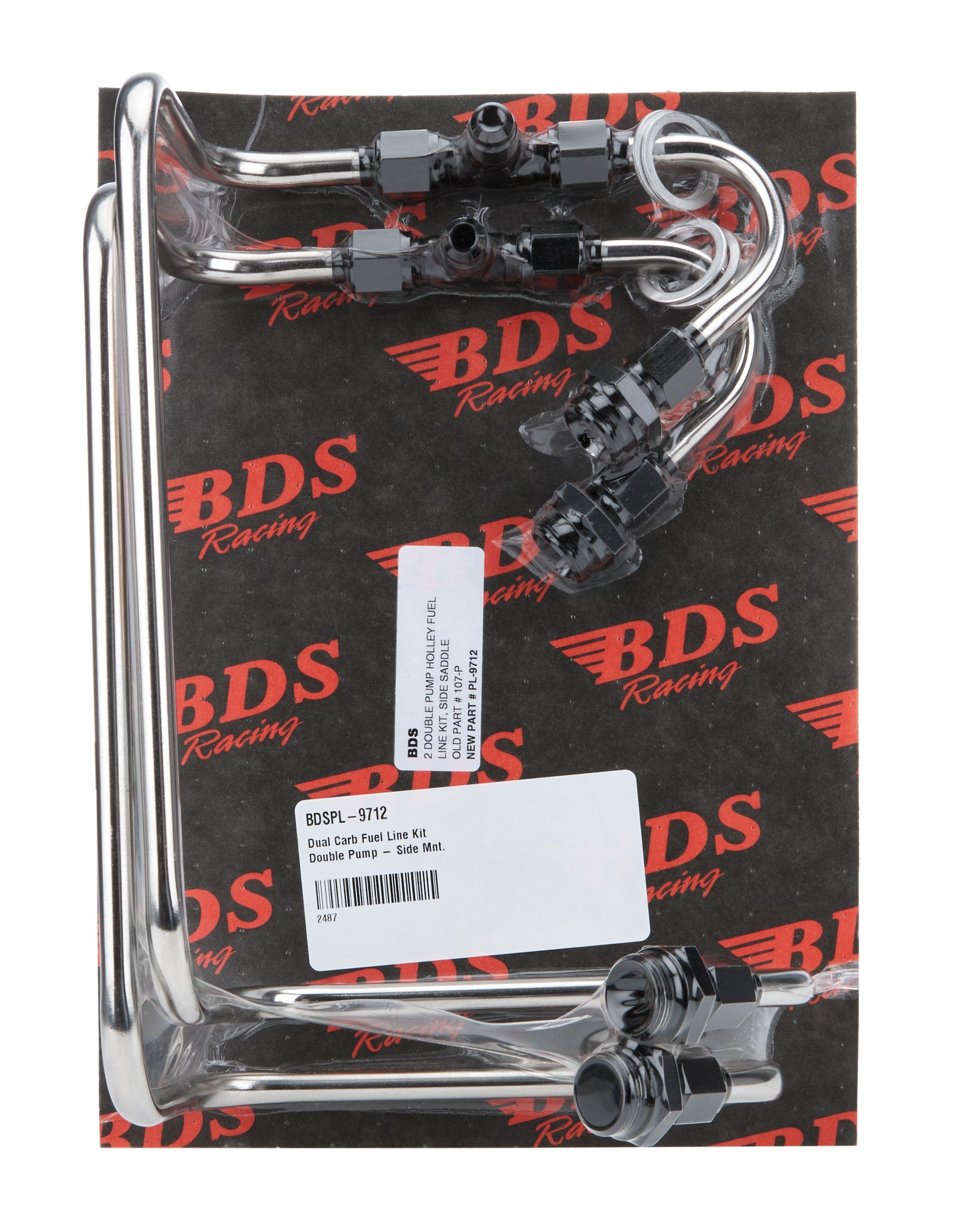 Blower Drive Service PL-9712 Dual Carb Fuel Line Kit Double Pump - Side Mnt. Blower Drive Service PL-9712