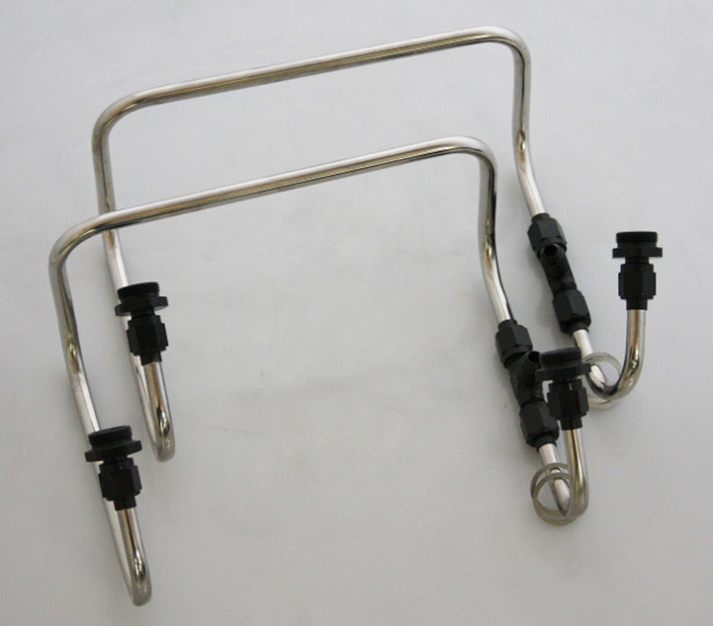 Blower Drive Service PL-9714 Dual Carb Fuel Line Kit Dominator - Side Mnt. Blower Drive Service PL-9714