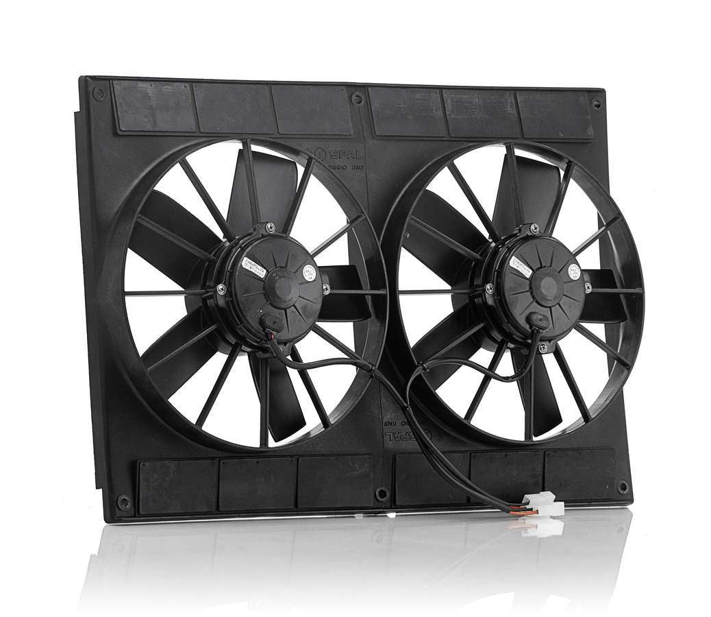 Be Cool 75007 Electric Fan Dual Paddle Blade Be Cool 75007