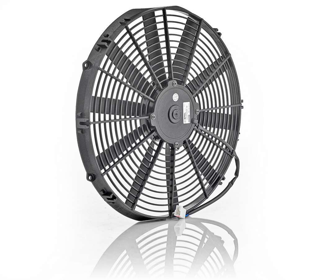 Be Cool 75058 16in Euro Black Thin Lin e Electric Puller Fan Be Cool 75058