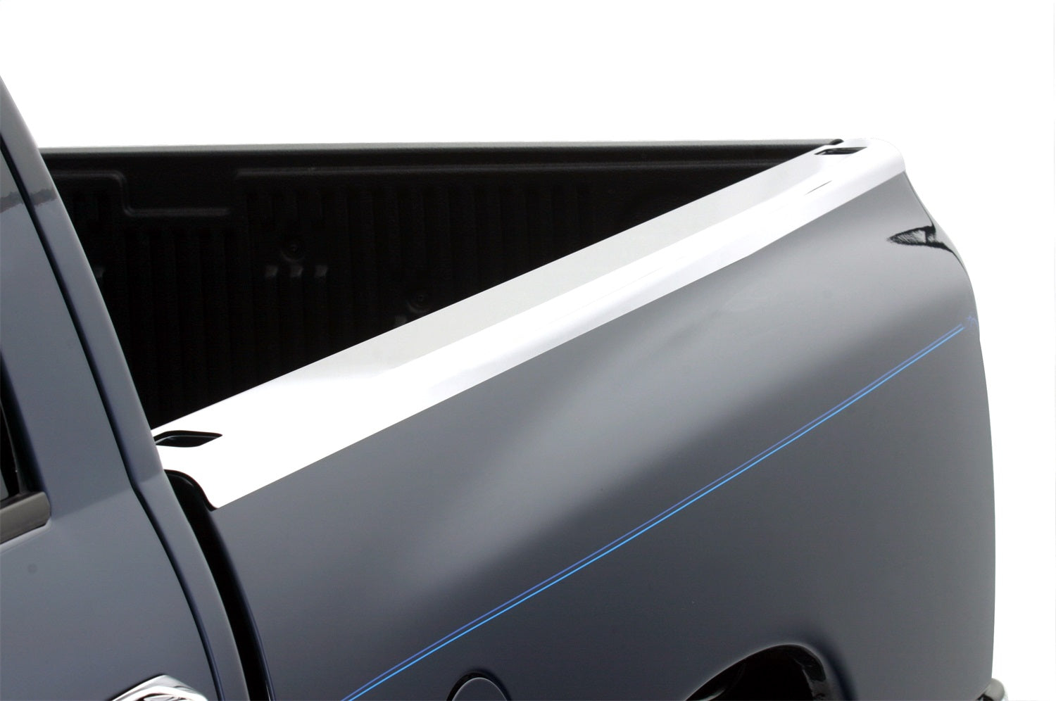 ICI SPBR47 Truck Bed Rail Cap; w/Holes; Stainless Steel; ICI SPBR47