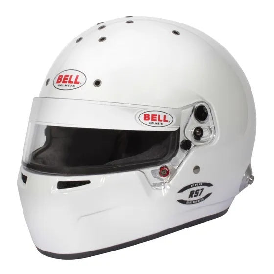 Bell 1310B26 HELMET RS7 7-1/8 WHITE SA2025 FIA8859 Bell 1310B26