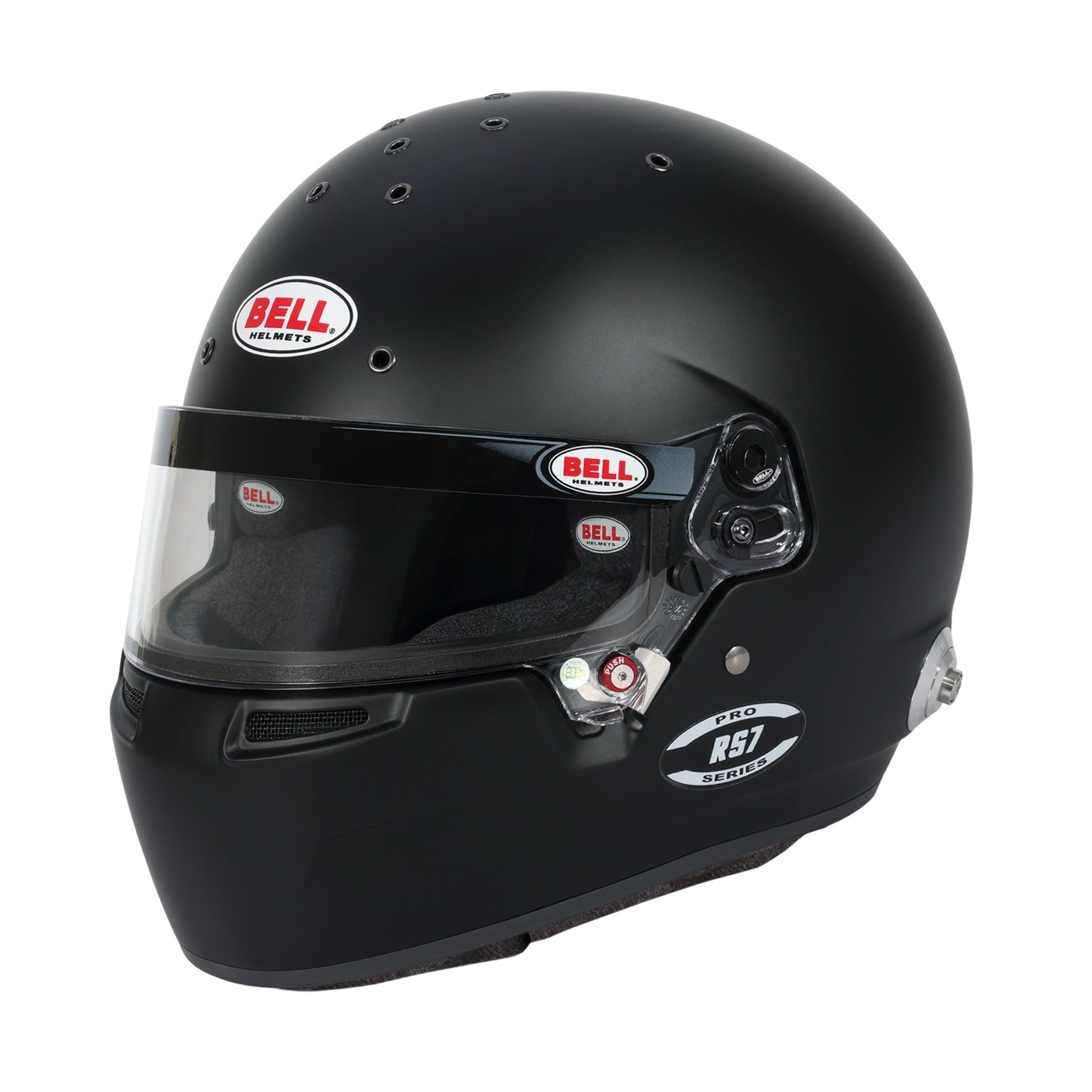 Bell 1310B46 HELMET RS7 7-1/8 FLAT BLACK SA2025 FIA8859 Bell 1310B46