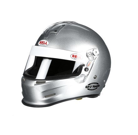 Bell 1425024 GP2 Youth Helmet Silver XS SFI24.1-15 Bell 1425024