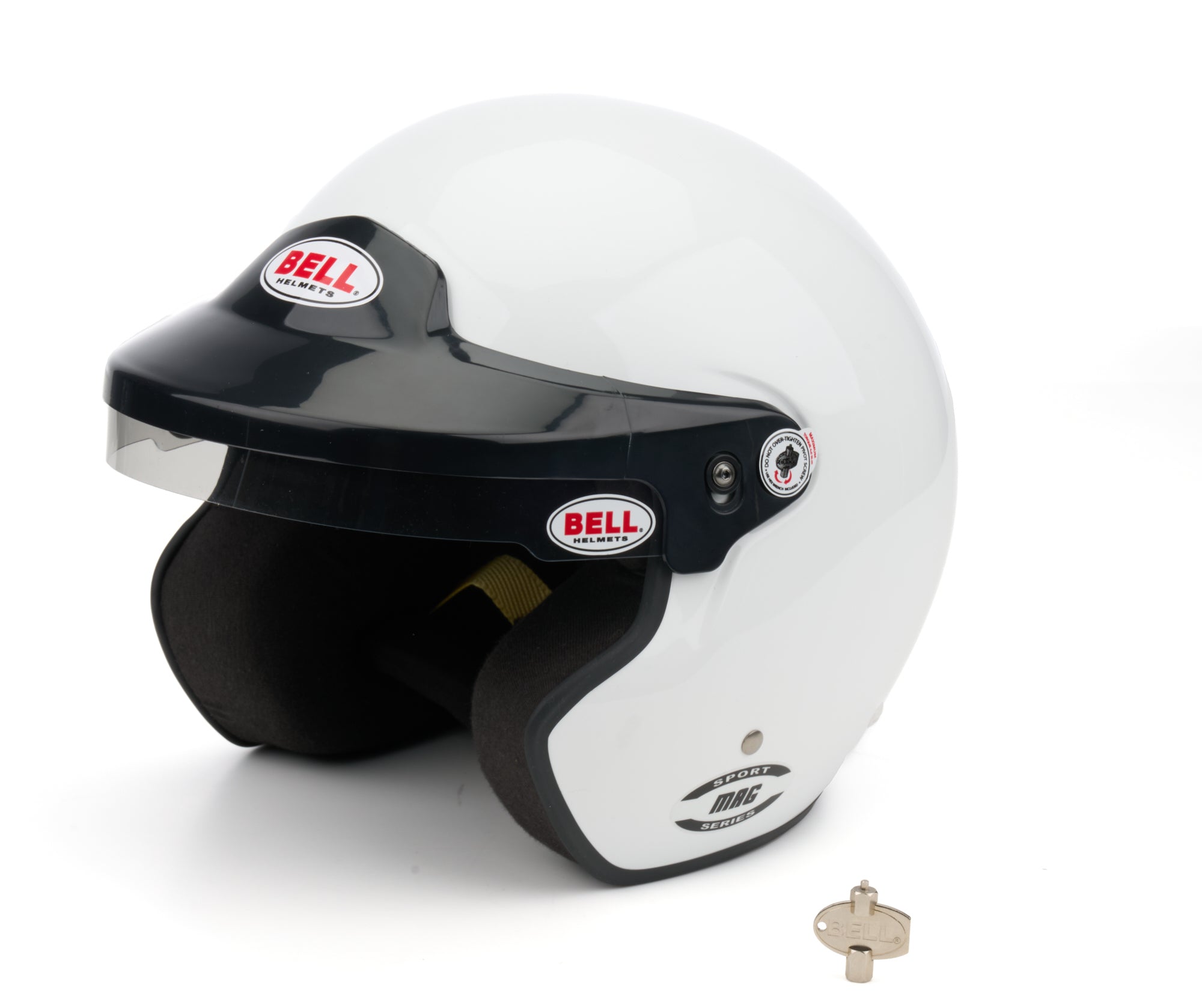 Bell 1435A62 HELMET MAG MEDIUM WHITE SA2025 Bell 1435A62