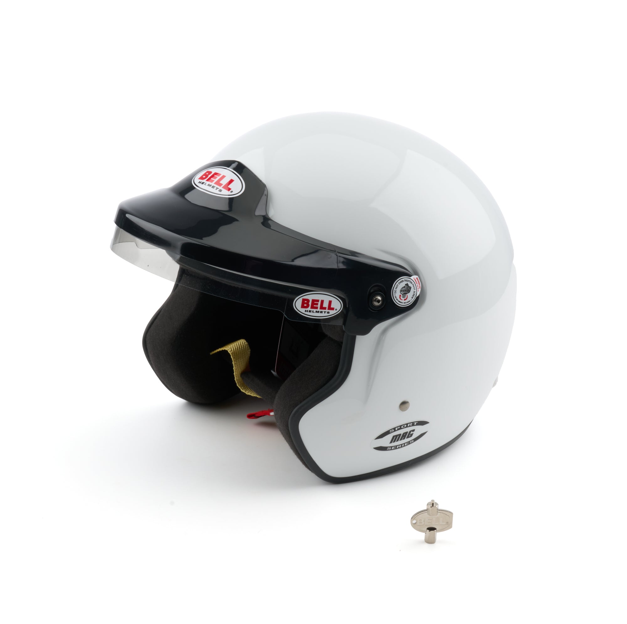 Bell 1435A65 HELMET MAG 2X-LARGE WHITE SA2025 Bell 1435A65