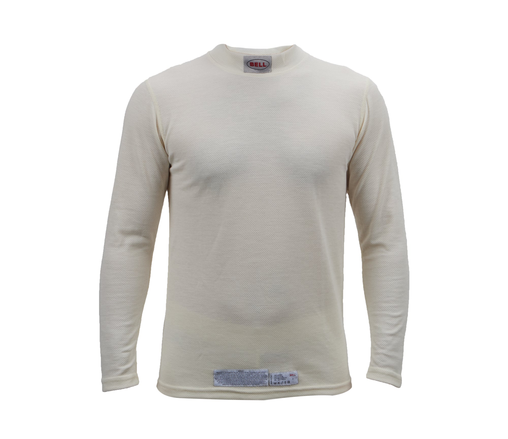 Bell BR40002 Underwear PRO-TX Top White Medium SFI 3.3 Bell BR40002