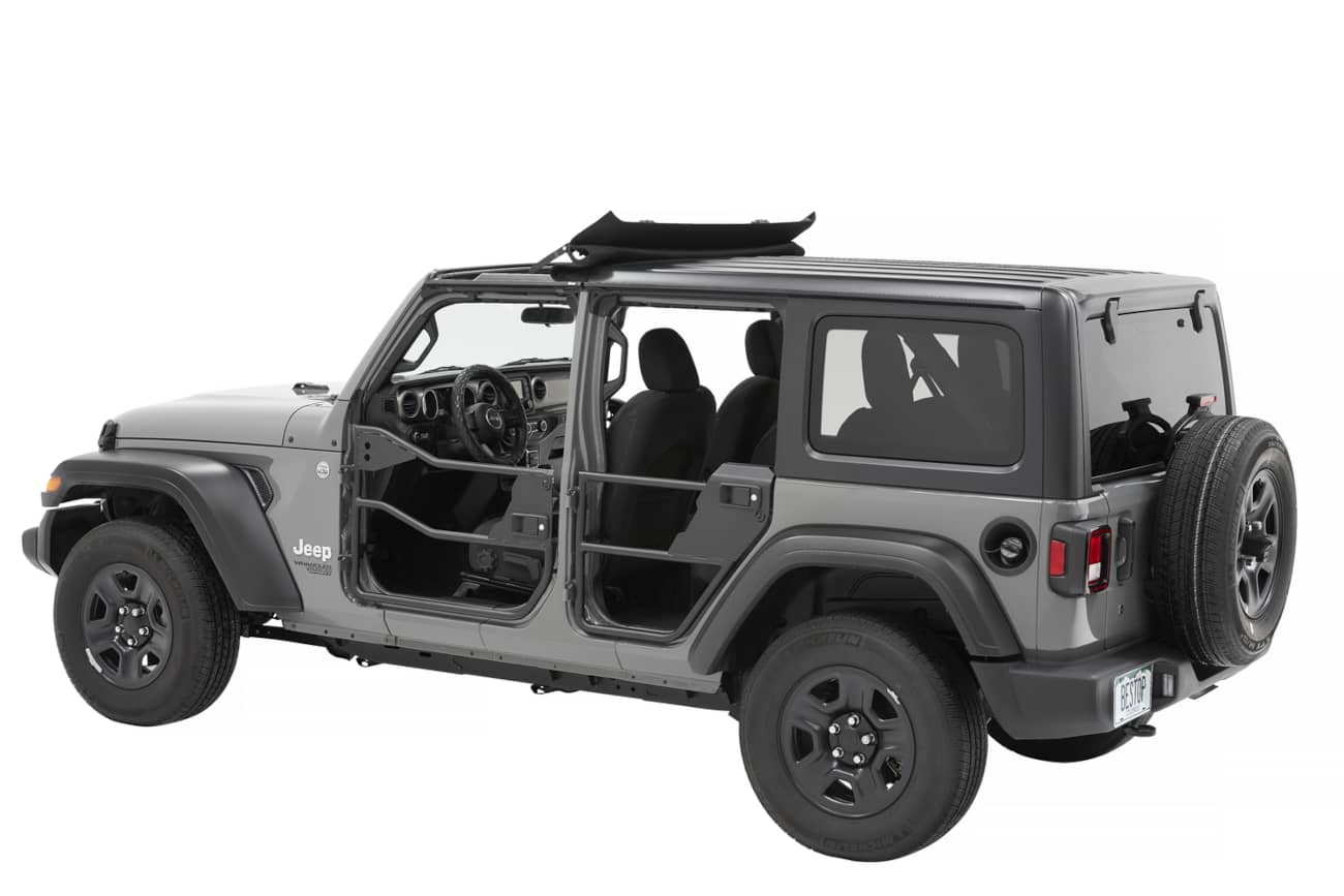 Bestop 51741-01 ELEMENT REAR DOORS 20-26 GLADIATOR/ 18-26 WRANGLER JL Bestop 51741-01