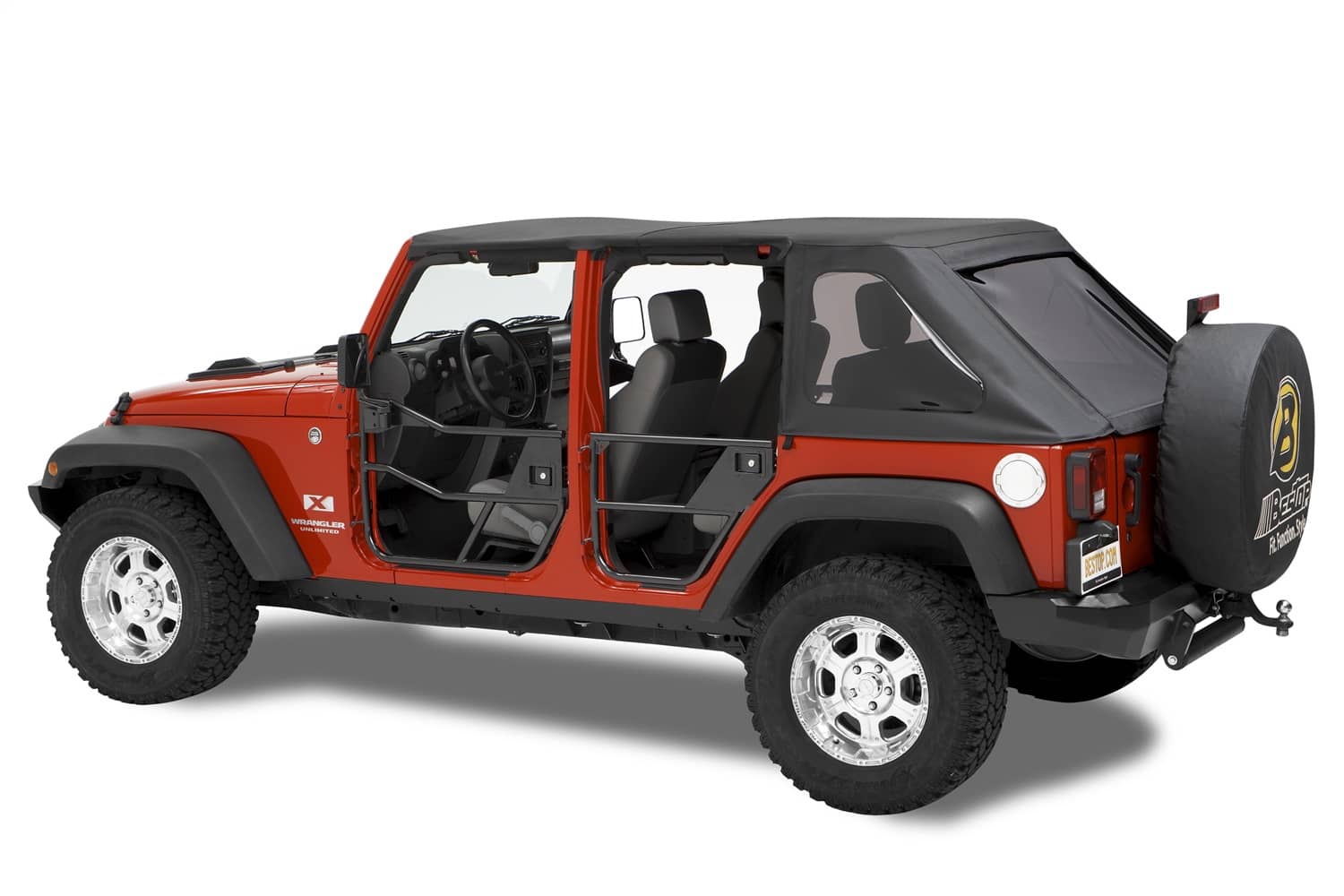 Bestop 51811-01 ELEMENT REAR DOORS 07-18 WRANGLER JK Bestop 51811-01