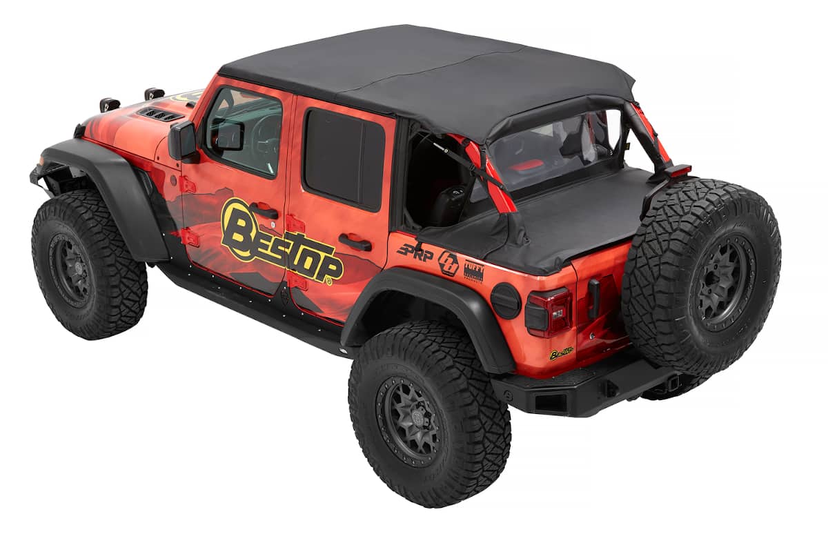 Bestop 52608-35 BIKINI TOP 18-25 WRANGLER JL 4 DOOR Bestop 52608-35