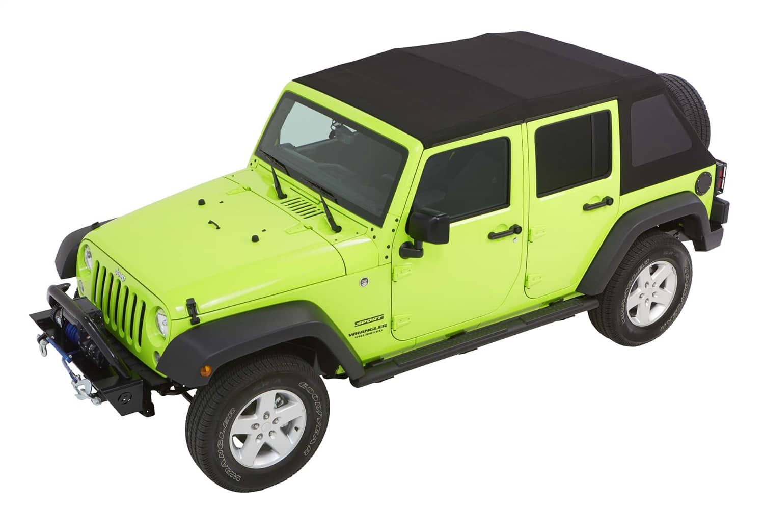 Bestop 54923-17 TREKTOP GLIDE 07-18 WRANGLER JK 4 DOOR Bestop 54923-17