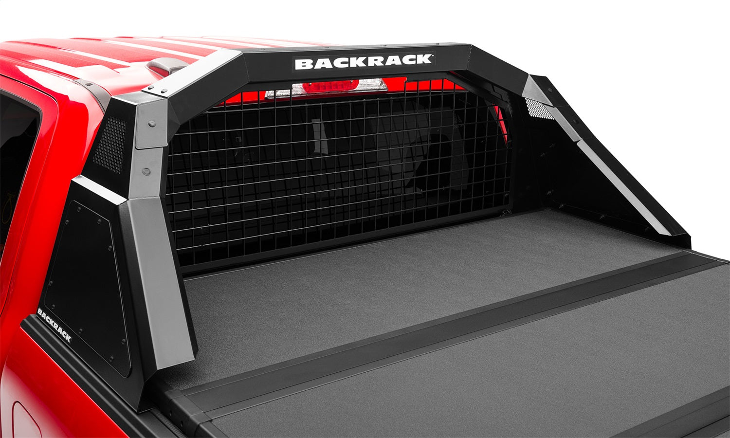 RealTruck Backrack TR9002 Trace Rack Frame; Black; Incl. Rack/Hardware Kit Only; RealTruck Backrack TR9002