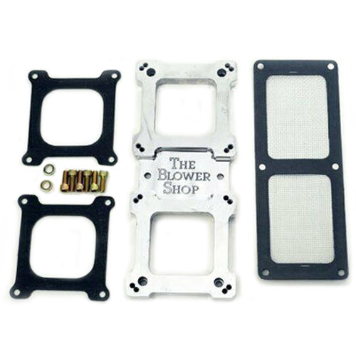 The Blower Shop 4300 Billet Dual Carb Adapter 4150 (8-5/8in) The Blower Shop 4300