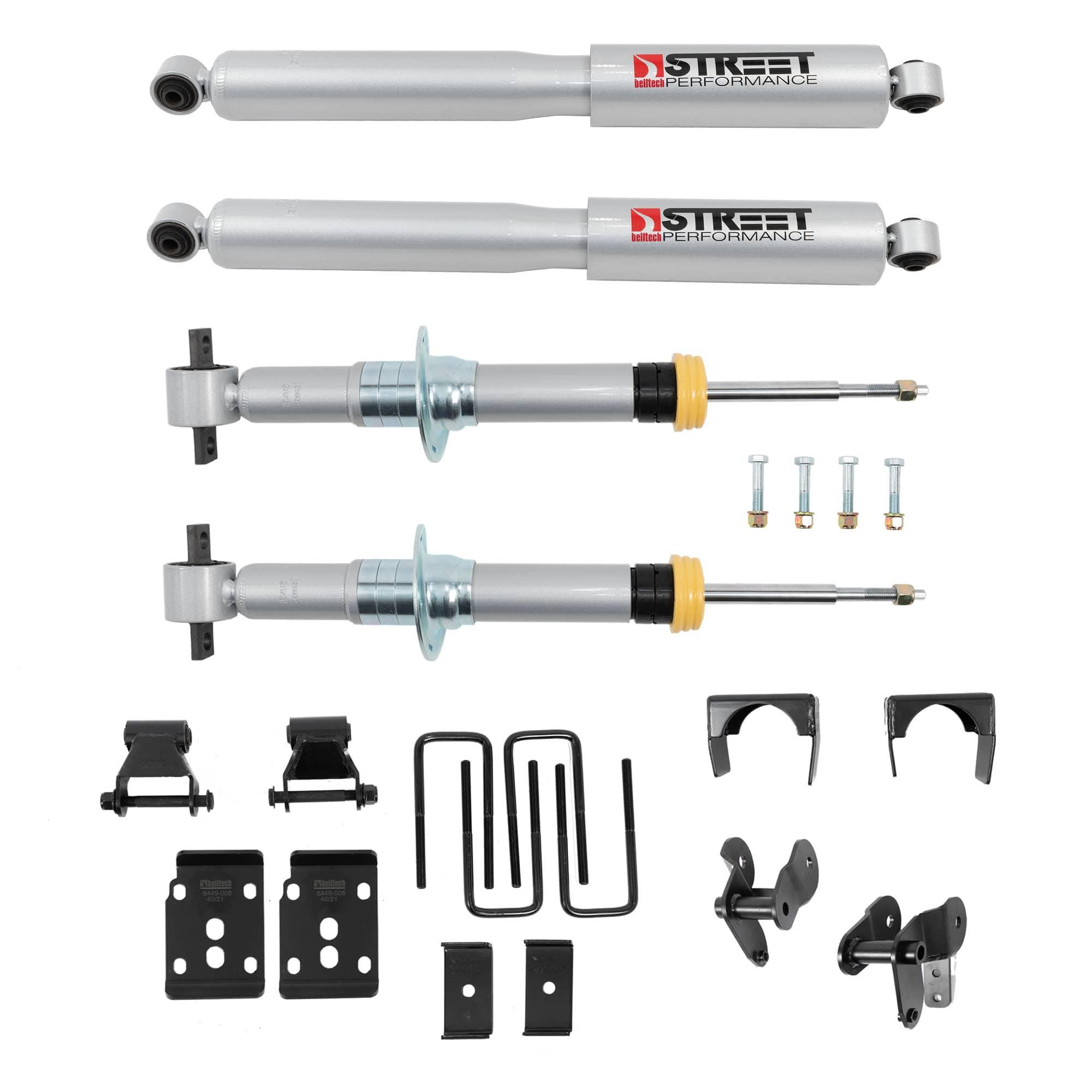 Belltech 1054SP LOWERING KIT 21-25 F150 EXT/CREW 4WD Belltech 1054SP