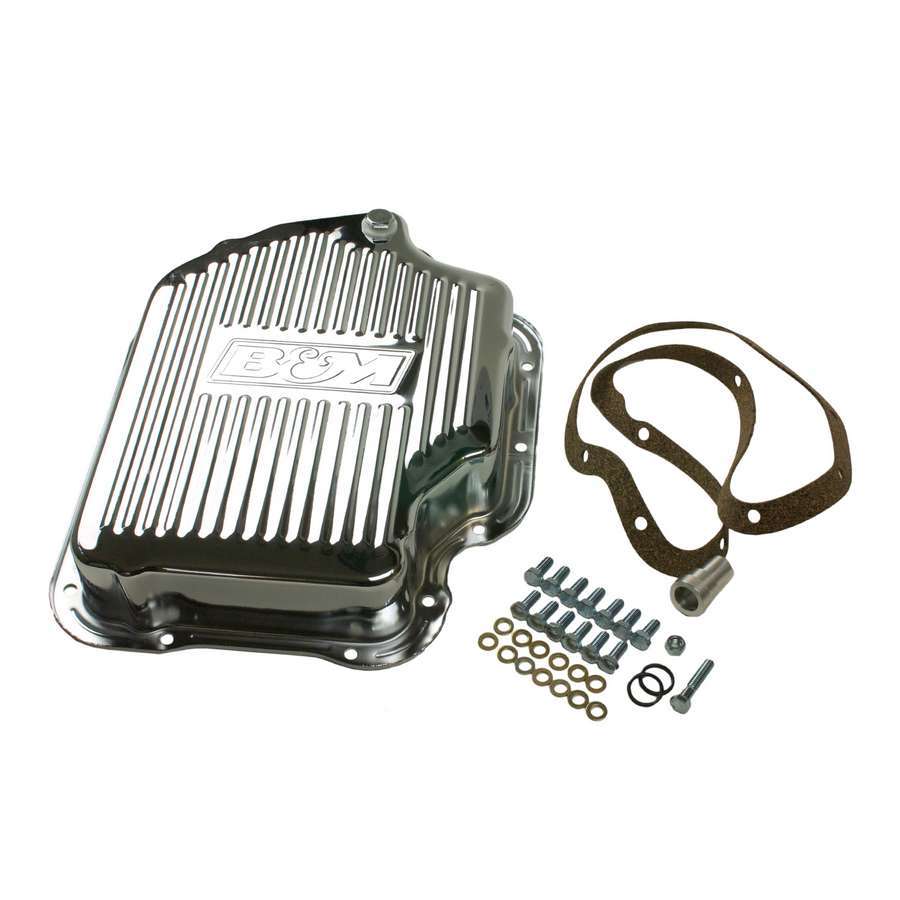 B&M 20289 Th400 Deep Pan Chrome Steel B&M 20289