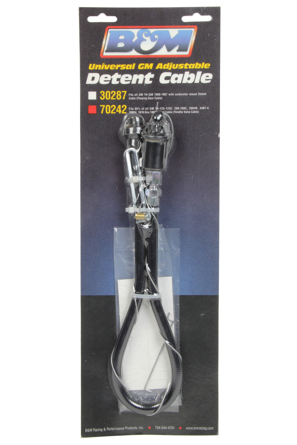 B&M 70242 GM Throttle Valve Cable B&M 70242