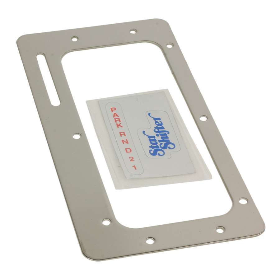 B&M 80616 Boot Plate B&M 80616