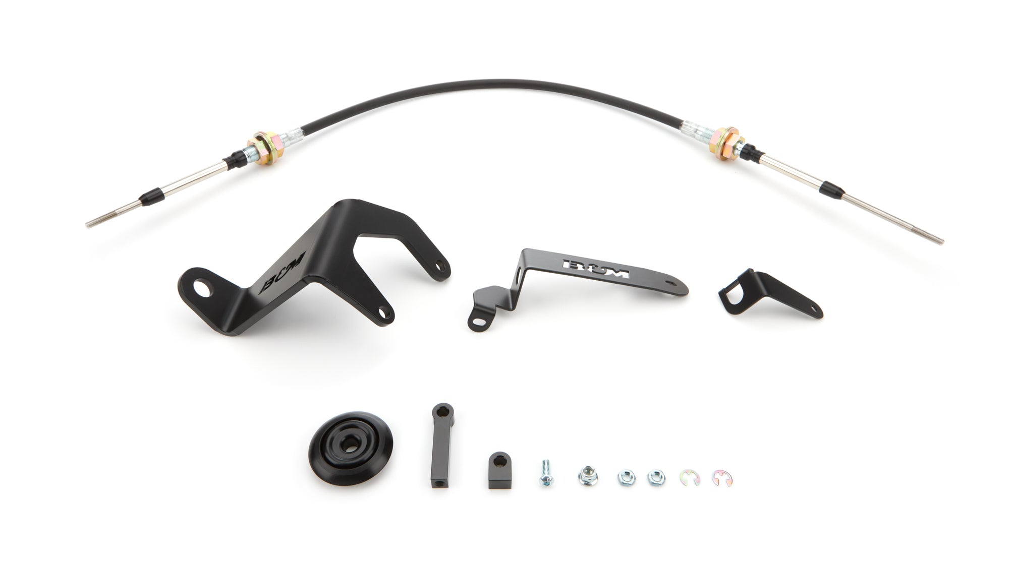 B&M 80899 HD TC Shifter Cable Kit Jeep Wrangler JK/Rubicon B&M 80899