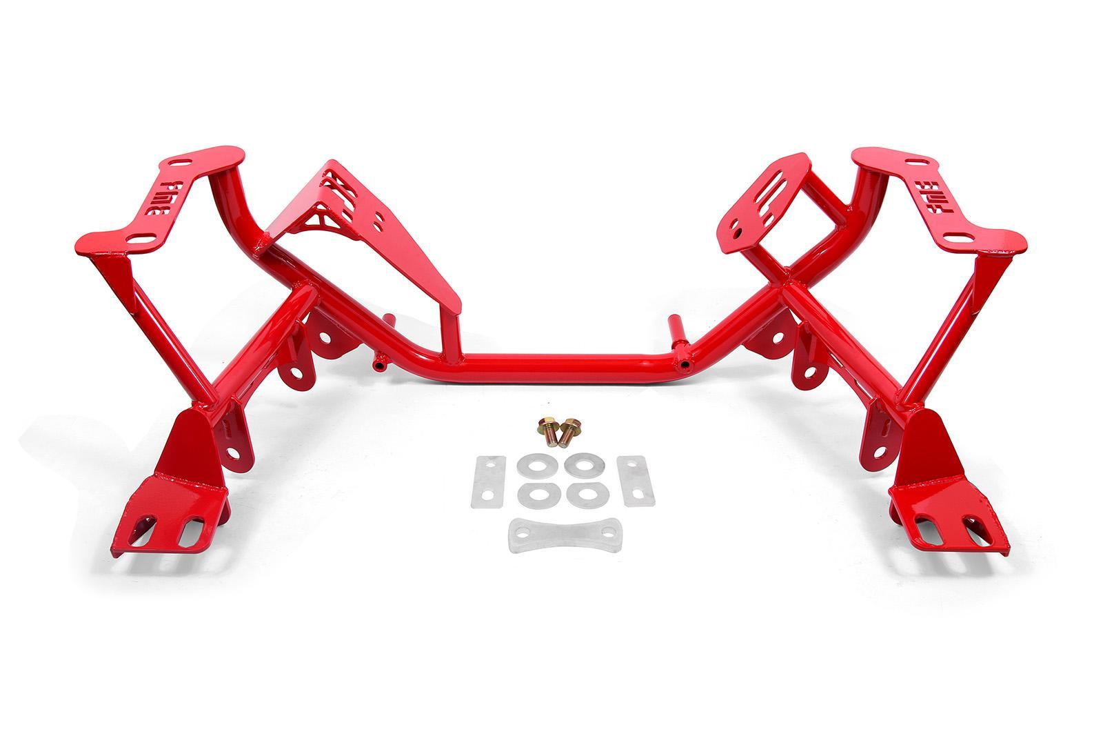BMR Suspension KM731R K-Member Coil Over 79-95 Mustang Red BMR Suspension KM731R